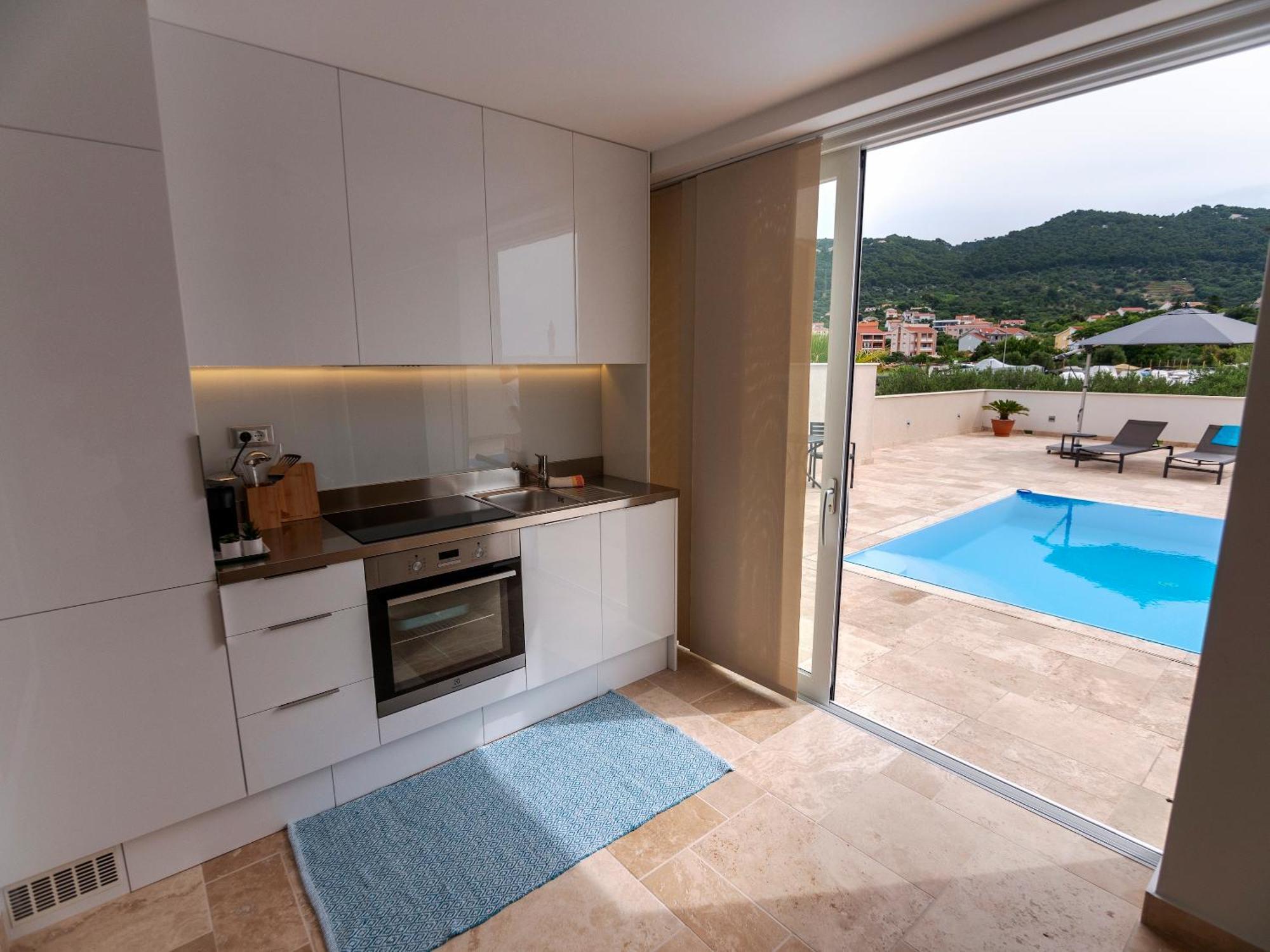 Haus Helga Apartment ราบ ภายนอก รูปภาพ